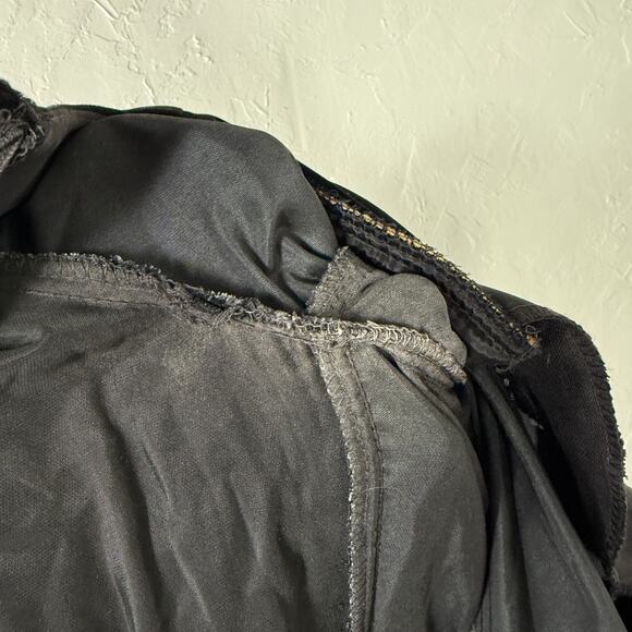 Vintage 70s Zum Zum Party Dress 7/8 Formal Prom Evening Taffeta Velvet V3-3 - Picture 7 of 10